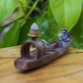 incensário porta-incenso porta-incensos incenso incensos canoa navegador oriental balinês cone