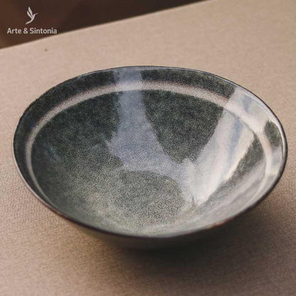Bowl indiano em Cerâmica Esmaltada