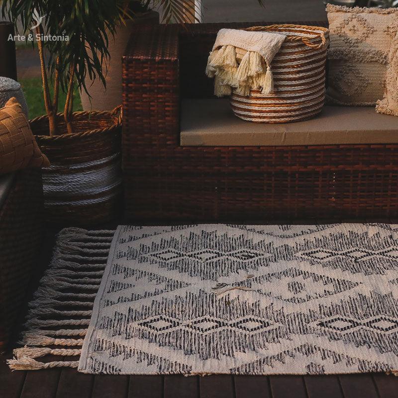 textil-tapete-capacho-dupla-face-indiano-fofo-peludo-home-decor-decoracao-boho-étnico-ethnic-tribal-rústico-minimalistaindian-indiana-casa-ambientes-internos-artesintonia-arte-zen-style
