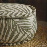 puff sofa futton almofada redonda chao decoracao indiana boho etnica decoracao artesintonia folhagem tropical 3