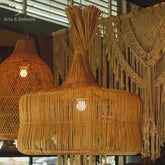 luminaria gorda larga fibras naturais home decor decoracao balinesa bali artesanal artesanato indonesia artesintonia 5