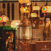 lustre indiano metal pendente luminaria de teto rendada artesanato oriental objetos decorativos artesintonia iluminacao acolhedora 3