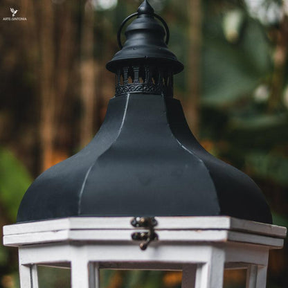 lanterna decorativa porta velas candle madeira metal vidro luminaria home decor handmade artesanal china artesintonia 6