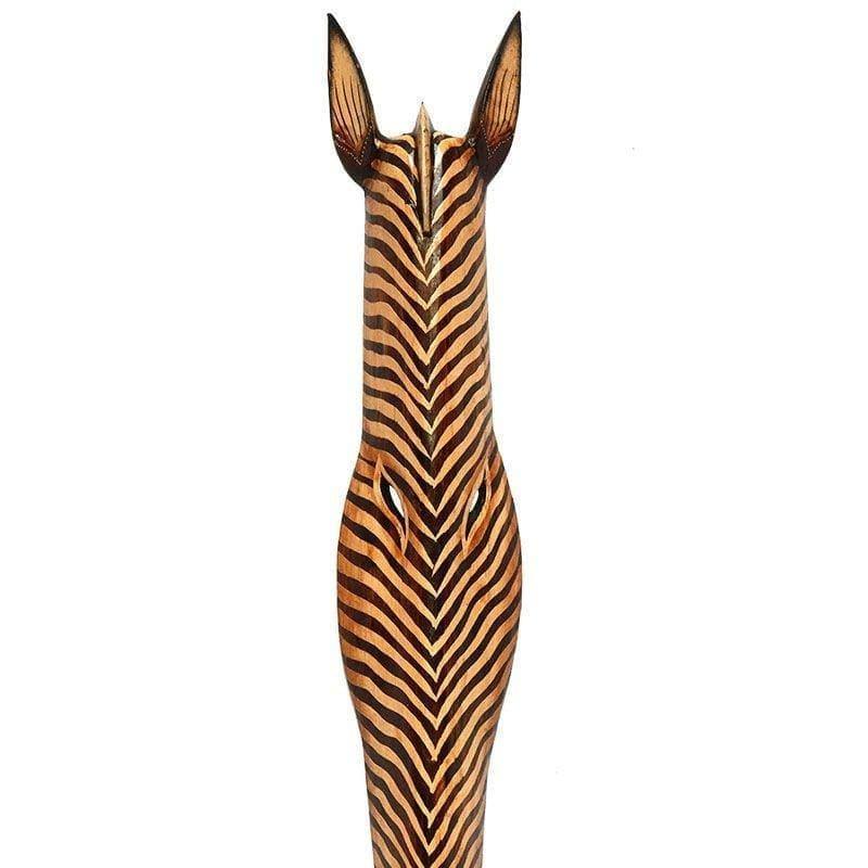 cabeca girafa madeira mascara indonesia decoracao parede bali artesintonia 2