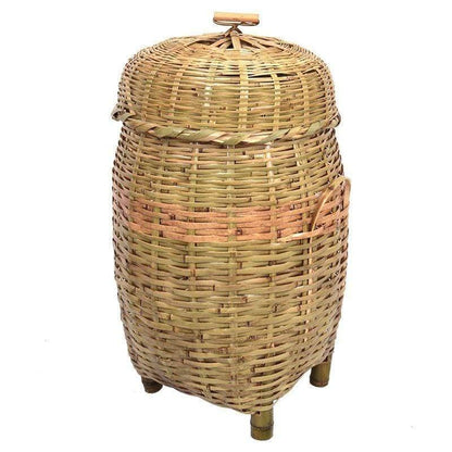 cesto decorativo bambu objetos roupas decor zen bali indonesia artesintonia 4