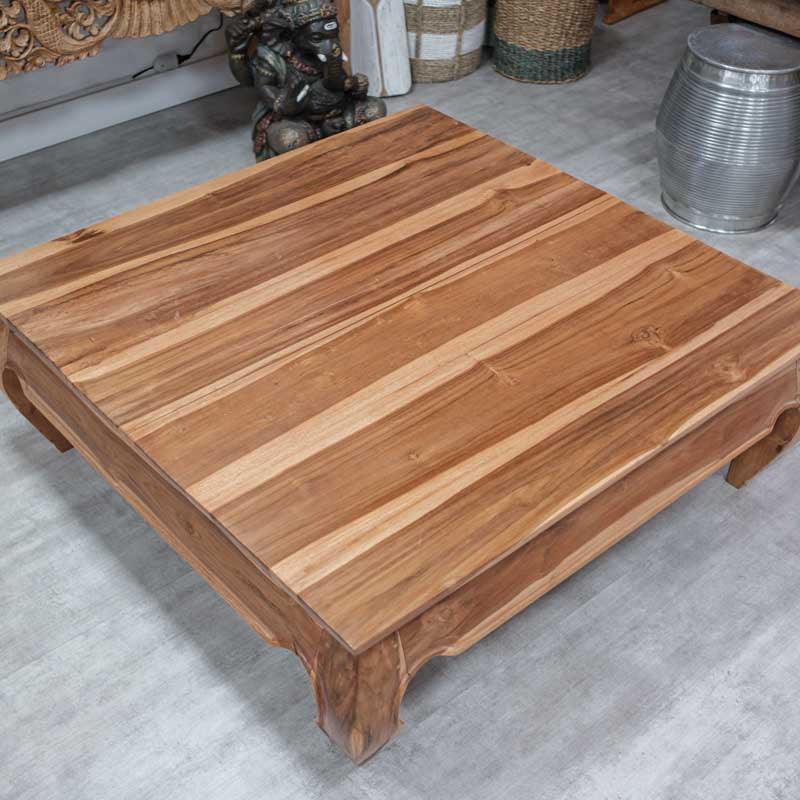 mesa centro mesinha madeira rústica entalhada manualmente handmade artesanato bali balinês indonésia