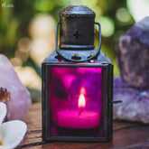 3285 lanterna rosa indiana decorativa colors home decor iluminacao artesintonia 2