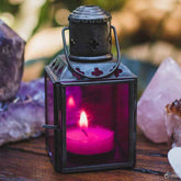 3285 lanterna rosa indiana decorativa colors home decor iluminacao artesintonia 3