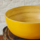 4805 bowl grande amarela decorativo artesanal home decor india indiano decoracao artesintonia 6
