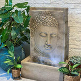 fonte buda decoracao fibrocimento marmorite po pedra decoration garden jardim agua water fountain buddha paredao grande cascata artesintonia living fengshui 2