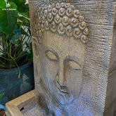 fonte buda decoracao fibrocimento marmorite po pedra decoration garden jardim agua water fountain buddha paredao grande cascata artesintonia living fengshui 85