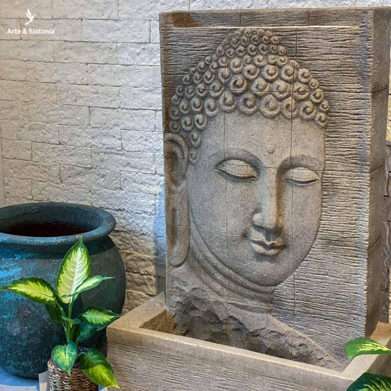 fonte buda decoracao fibrocimento marmorite po pedra decoration garden jardim agua water fountain buddha paredao grande cascata artesintonia living fengshui 09