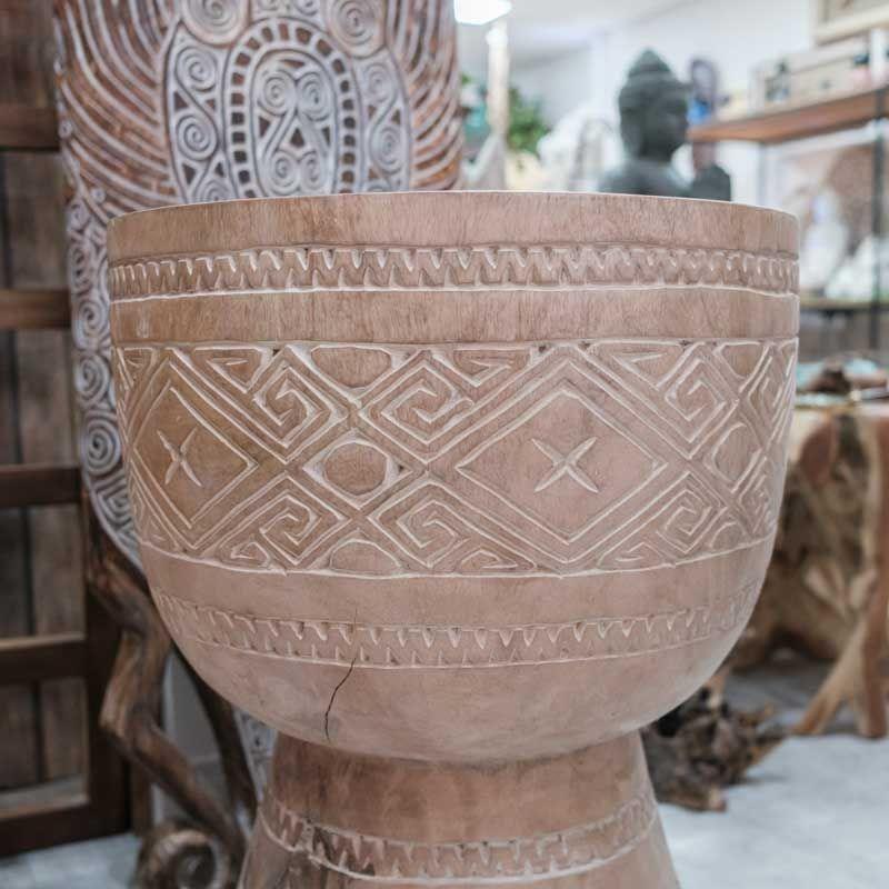 banco mesinha madeira natural carved balinese mobile decoração artesanato balinesa indonésia étnico entalhe artesintonia loja virtual