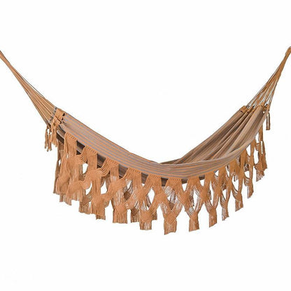62615 rede descanso hammock franjas rustica decoracao design brazilian brasil artesanato handmade marrom handycraft artesintonia 1 2