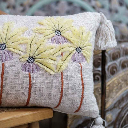 capa almofada bordado conforto boho arte têxtil balinês indonésia cushion balinese art loja online artesintonia