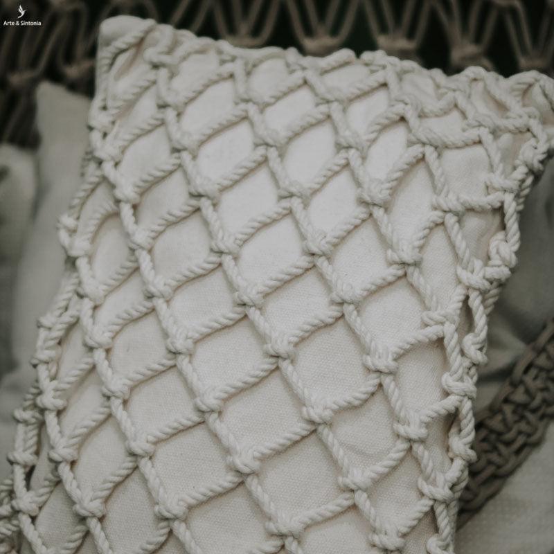 capa almofada decorativa macrame corda home decor artesanal artesintonia 2