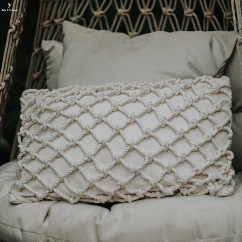 capa almofada decorativa macrame corda home decor artesanal artesintonia 3