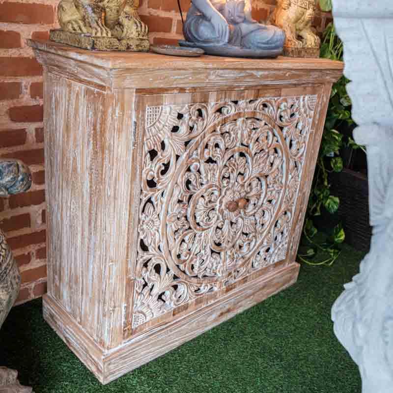 estante móvel cômoda armário bali pátina madeira indonésia boho decorativo utilitário wood cabinet decorative loja artesintonia comprar