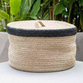 cestaria cesta cesto fibra natural juta tramada decoracao indiana casa home decor objetos versatilidade decorativos boho artesanatos artesintonia 1