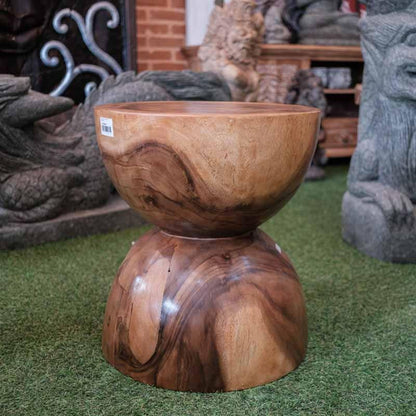 banco mesinha madeira natural table wood decor decorativa ambiente casa house artesanato bali indonésia loja artesintonia comprar