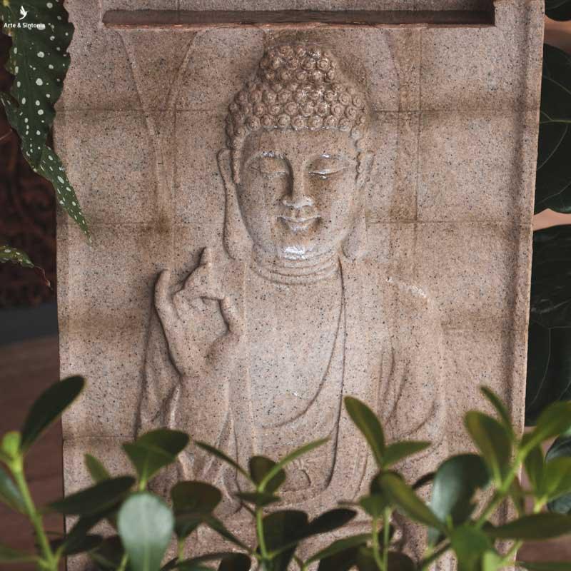 fonte decorativa painel po de pedra resina buda artes budistas feng shui budismo home decor buddha china buddhism artesintonia 3