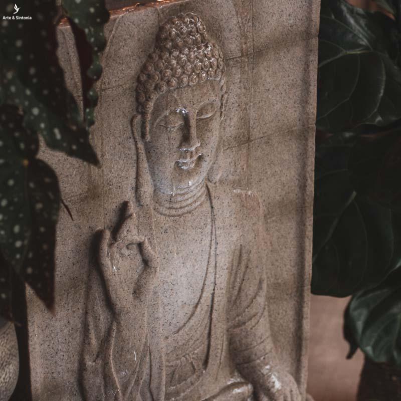fonte decorativa painel po de pedra resina buda artes budistas feng shui budismo home decor buddha china buddhism artesintonia 4