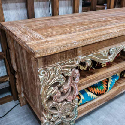 aparador buffet organizador madeira demolição decorativo mobília bali indonésia furniture sideboard wood loja artesintonia comprar