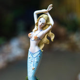 arte resina balinese art veronese design resin art mermaid azul