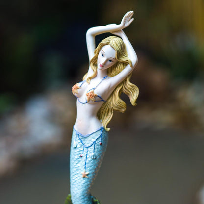 arte resina balinese art veronese design resin art mermaid azul