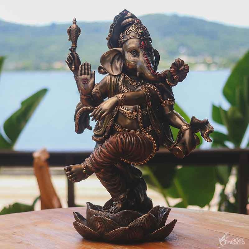 A03970 escultura estatua ganesh ganesha divindade hindu hinduismo decoracao home decor artesintonia 1