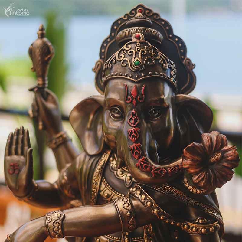 A03970 escultura estatua ganesh ganesha divindade hindu hinduismo decoracao home decor artesintonia 4