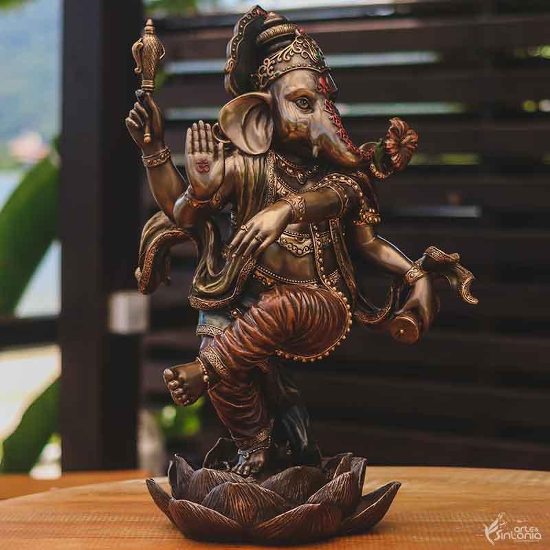 A03970 escultura estatua ganesh ganesha divindade hindu hinduismo decoracao home decor artesintonia 5