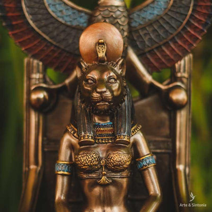 egyptian-goddess-war-deusa-guerra-sekhmet-estatua-bronze-veronese-design-china