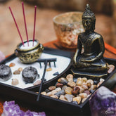 A04306 jardim zen buddha buda porta vela incensario decor zen artesintonia japones oriental mistico 2