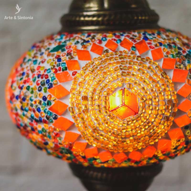 abajur luminaria turca turquia decoracao mosaico branco home living turkish lamp artesintonia 4