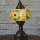 abajur lamp blue antik artesintonia mosaico colorido artesanato handmade turquia turkish turco luminaria 4