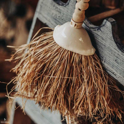 colar etnico artesanal boho decor home ethnic bali indonesia artenatos palha madeira handmade artesintonia 3
