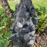 escultura para jardim ganesh em cimento bali decoracao hindu divindade garden decoration artesintonia 8