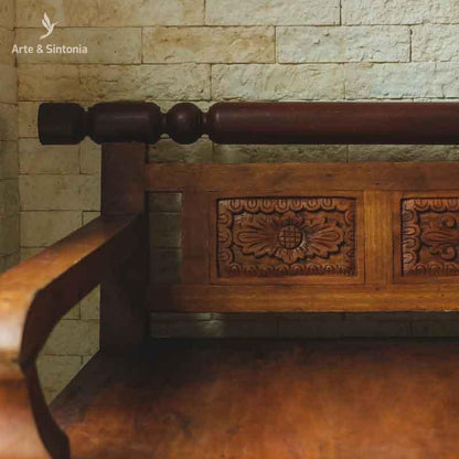 banco daybed oriental balines madeira wooden carved entalhado moveis mobilia movel indonesia artesintonia 5