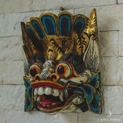 mascara-mask-barong-branca-madeira-home-decor-decorativa-decoracao-divindades-balinesa-artesintonia-3