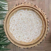 Bandeja de Bambu Mandala - Arte & Sintonia arte balinesa, arte em bambu, arte utilitária, bali 22, Cestaria, facenews