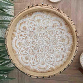 Bandeja de Bambu Mandala - Arte & Sintonia arte balinesa, arte em bambu, arte utilitária, bali 22, Cestaria, facenews
