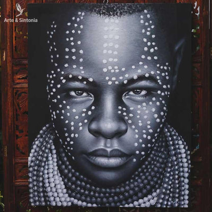 arte decorativa tela étnica quadro pintura balinesa bali art artesão artesanato parede home decor casa lar decoração