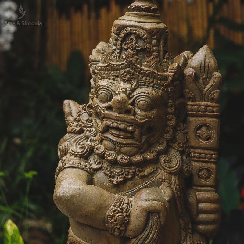 escultura hanuman divindade bali garden jardim pedra decoracao jardim artesanal indonesia artesintonia 3