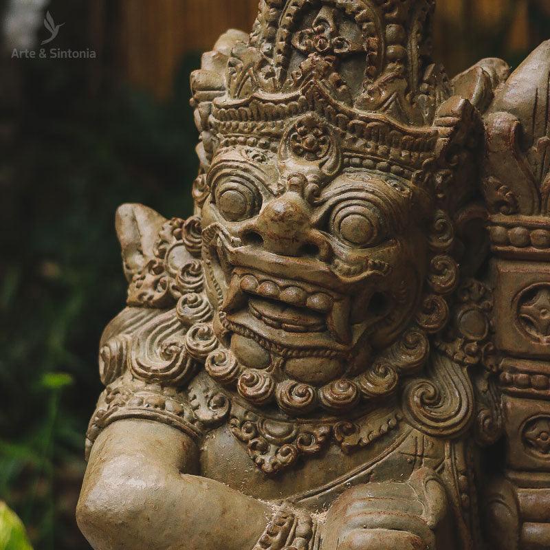 escultura hanuman divindade bali garden jardim pedra decoracao jardim artesanal indonesia artesintonia 66