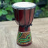 tambor aborigene djembe entalhado madeira pintura colorida feito a mao instrumento balines bali indonesia artesintonia 5