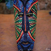 Máscara Lombok Color 50cm - Arte & Sintonia bali22, etnicos all, madeira, mascaras