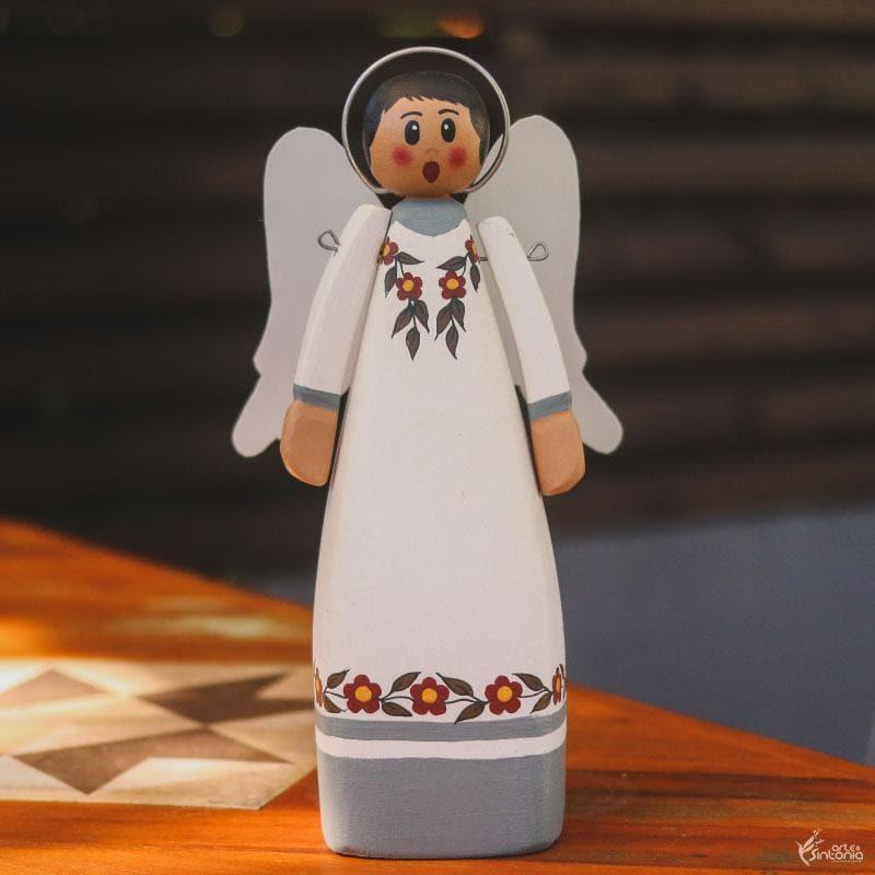 anjo madeira decoracao minas gerais brasil handmade artesanatos