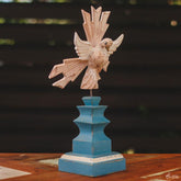 resplendor pedestal espirito santo madeira artesanato mineiro curral