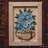 painel flores entalhadas madeira artesanato mineiro curral 1